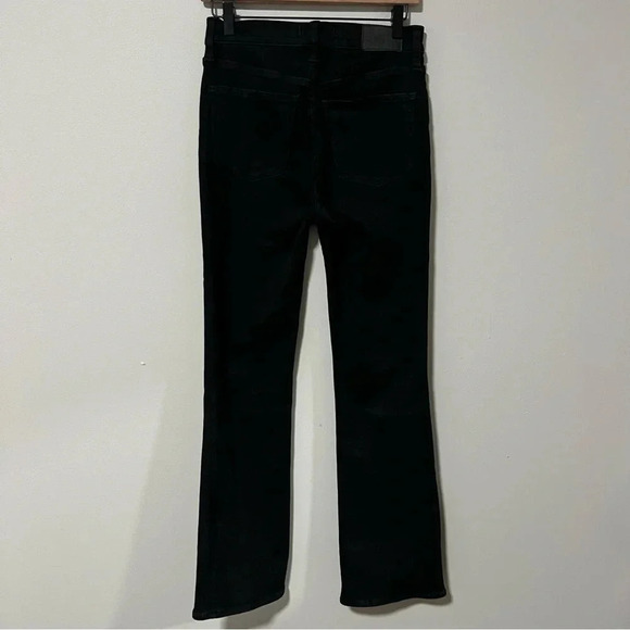 Madewell Kick Out Crop Jeans Black 26 Tall - Picture 6 of 11